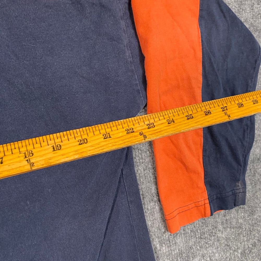 Auburn Tigers Concepts Sport Sleep Shirt Navy Orange 3/4 Sleeve Loungewear L - Picture 3 of 6